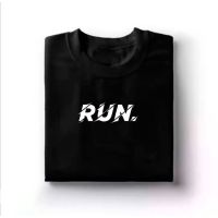 2023 NEW # RUN Designed Solid Drop Shoulder T Shirt (Unisex)