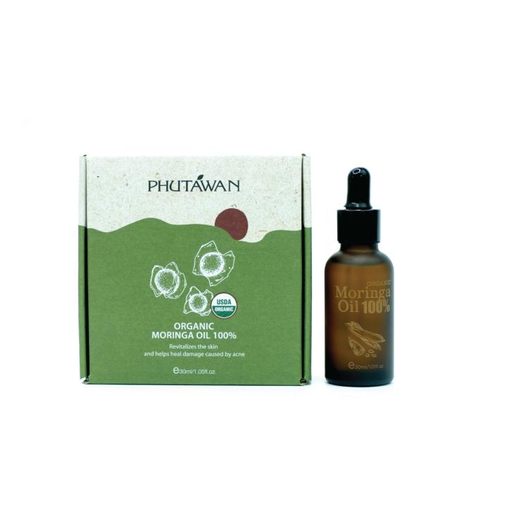 phutawan-ภูตะวัน-น้ำมันมะรุมออแกนิกสกัดเย็น-moringa-oil-30ml