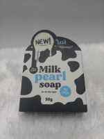 แท้  Milk Pearl Soap สบู่นมมุก พร้อมส่ง สบู่ตัวดัง โฉมใหม่