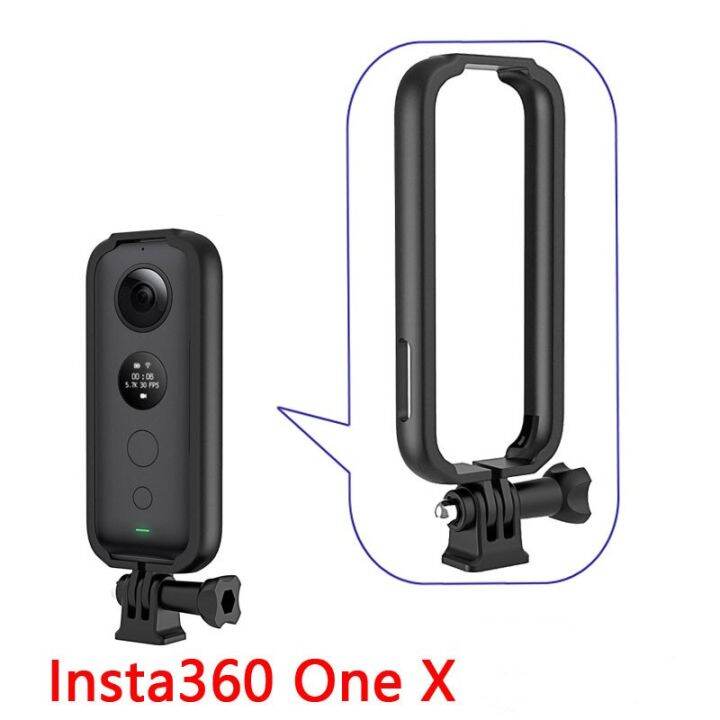 สำหรับ-insta-360-one-x-กรอบกันกระแทกขอบเคสตัวยึดอะแดปเตอร์ขยายไปยัง-gopro-แอ็กชันกีฬาอุปกรณ์เสริมกล้อง