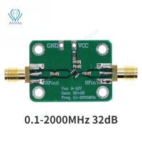 32Db รับ0.1-2000Mhz LNA RF เครื่องขยายเสียงชนิดเสียงรบกวนต่ำเครื่องขยายสัญญาณบรอดแบนด์ LNA