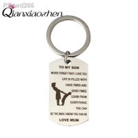 Qianxiaozhen YOU CAN BE THE MAN I KNOW YOU CAN BE LOVE MUM Keychain Gift for Son Children 39;s Day Birthday Favors Present