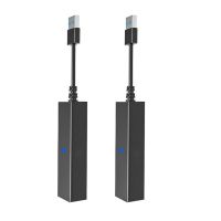 2 PCS USB3.0 PS Vr to PS5 Cable Adapter VR Connector Mini Camera Adapter Compatible for PS5 PS4 Game Console