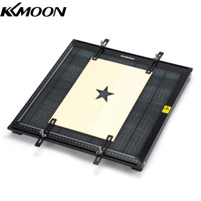 KKmoon ATOMSTACK F2 La-Ser ตัดรังผึ้งโต๊ะทำงานโครงสร้างโลหะทั้งหมดแผงเหล็กคณะกรรมการแพลตฟอร์มที่มีการวัด400X400Mm พื้นที่ทำงานกระจายความร้อนได้อย่างรวดเร็วตารางปกป้องสำหรับ CO2/ไดโอด/ไฟเบอร์ La-เครื่องแกะสลักเซอร์