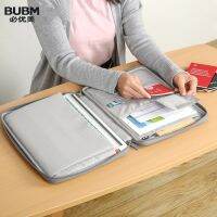 BUBM Multi-functional A4 Document Bag Zipper Trave Gear Briefcase Portfolio Organizer Case for Surface ProMacbook