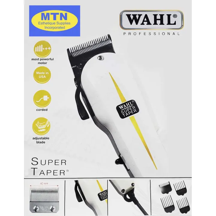 cf+WAHL Hair Clipper Super Taper (Most powerful motor) Lazada PH