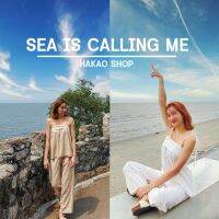 ชุดเซ็ท 2 ชิ้นไปทะเล งานสุดน่ารักต้อง Sea is calling me ป่ะ!! (โค้ดส่วนลดดู Update หน้าร้าน)