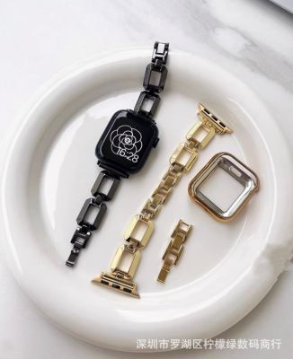 【Hot Sale】 Suitable for applewatch8 square watch strap iwatch765Se perfume bottle thin wrist