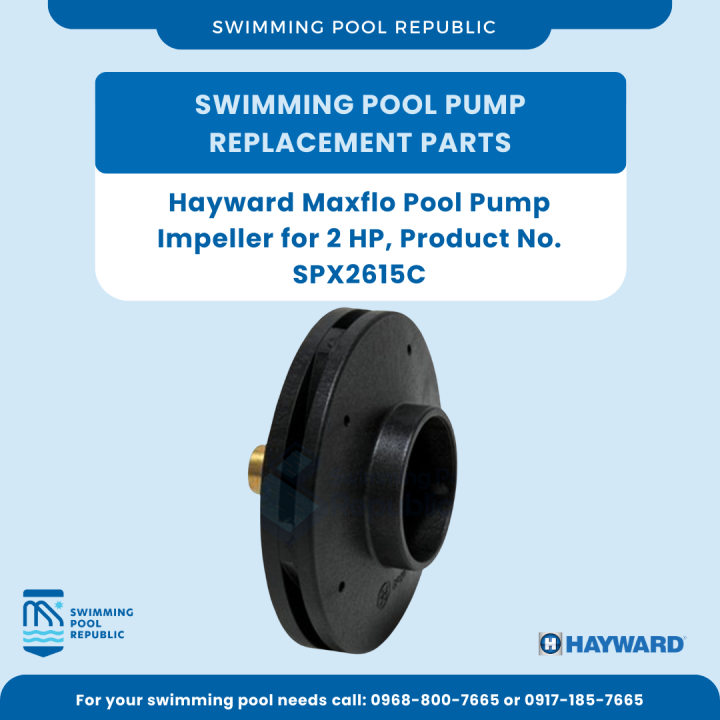 SWIMMING POOL PUMP REPLACEMENT PARTS, Hayward Maxflo Pool Pump Impeller