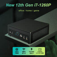 Topton 11th Gen I7 I5 NUC คอมพิวเตอร์ขนาดเล็กกะทัดรัด,2 * HDMI DP 8K HTPC, Thunderbolt 4 Windows 10/11ขนาดเล็กกว่าเบากว่า