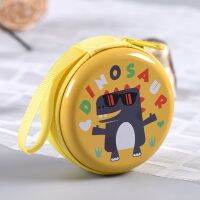 Small Dinosaur Coin Headset Purse Cartoon Purse Cute Key Plus Mini Bag Children Kid Boy Girl Earphone Box Bags Coin Pouch