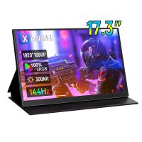 17.3นิ้ว240Hz 144Hz 60Hz หน้าจอ Lcd จอภาพแบบพกพา IPS ประเภท C HDMI-ใช้ได้กับสวิตช์ PS5 Xbox Macbook แล็ปท็อปการเล่นเกม