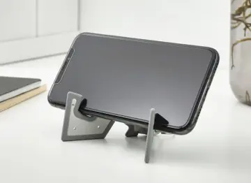 YUPPIENALLE holder for mobile phone, gray - IKEA