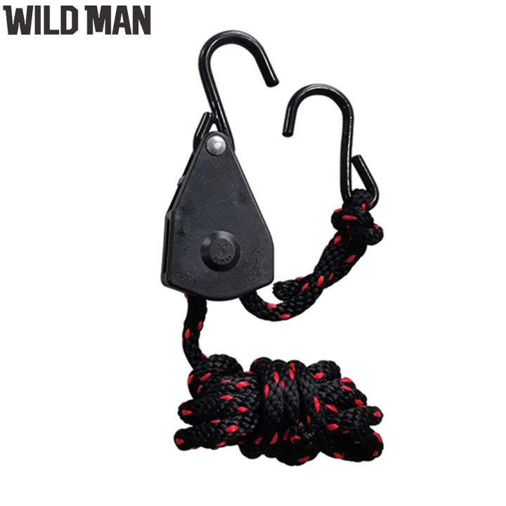 Adjustable Hanging Lanyard 1/4 inch Sling Tent Lamp Lifting Pulley S ...