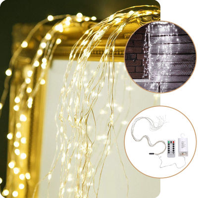 200LED Light String Lights Copper Wire Firefly Bunch Fairy Lights DIY Christmas Tree Wedding Valentines Day Decoration