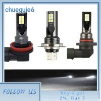 CHUEGUJE6 2ชิ้น H8 H11 9005 9006 H4 H7 Hi/Low Kit Beam สัญญาณไฟเลี้ยว LED รถตัดหมอก DRL หลอดไฟไฟหน้าการขับขี่