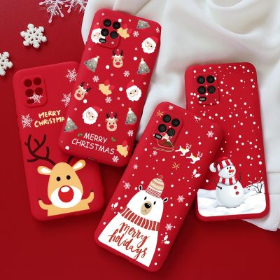 「Enjoy electronic」 Christmas Phone Case For Redmi Note 9 8T 9S 7 6 For Xiaomi Mi 9 Note 10 A3 8 Lite 10 9T CC9 CC9e Pro Poco X3 NFC Soft TPU Cover