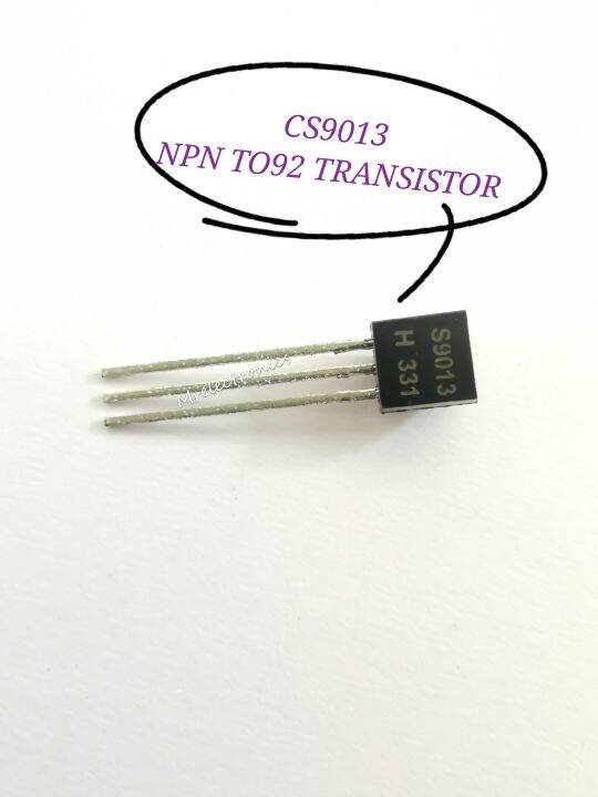 10pcs Cs9013 Npn To92 Transistor Lazada