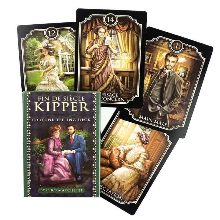 fin-de-siecle-kipper-การทำนายดวงชะตาไพ่ทาโรต์เกมกระดาน