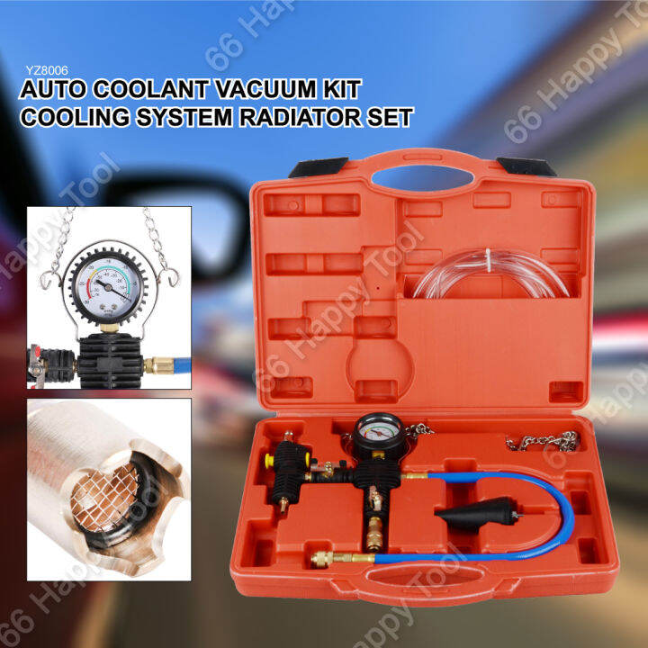 Universal Auto Coolant Vacuum Kit Cooling System Radiator Set YZ8006