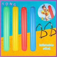 TONG 4Pcs ของใหม่ สำหรับชายหาดสระว่ายน้ำ ของเล่นเกมน้ำกลางแจ้ง ผู้ใหญ่เด็กลอย ก๋วยเตี๋ยวสระว่ายน้ำ แท่งพองสระว่ายน้ำ ก๋วยเตี๋ยวว่ายน้ำพีวีซี