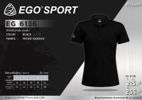 เสื้อโปโล(หญิง)แขนสั้น EGO SPORT  EG 6136