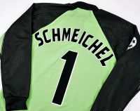 1 SCHMEICHEL MAN UTD GOALKEEPER FINAL UCL 1999 WINNERS LONG SLEEVED FOOTBALL SHIRT SOCCER JERSEY