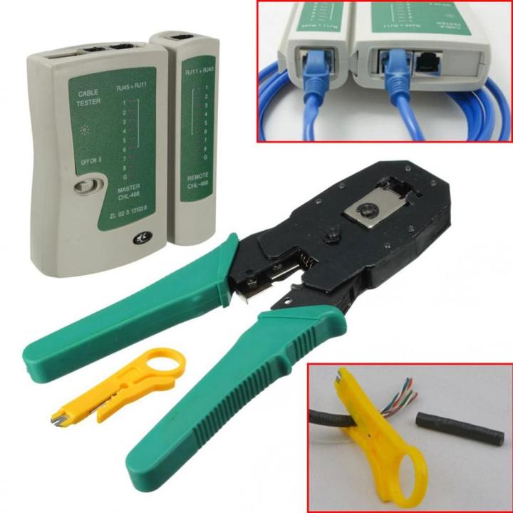 network-ethernet-lan-kit-4-in-1-cable-tester-crimping-plier-crimper-wire-stripper-100x-rj45-cat5-cat5e-connector-plug-netw