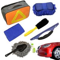 Car Wash Brush Kit Car Wash Kit 7pcs Portable Auto Detailing Brush Set Easy to Use Interior Car Cleaning Kit Car Buffing Pads Kit For Wheels Interior Window beneficial