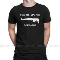 Escape From Tarkov Fps Rpg Mmo Game Tshirt For Men Vepr Km Vpo 136 Operator Humor Summer Sweatshirts T Shirt High Quality Trendy