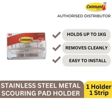 3M Command Stainless Steel Metal Paper Towel Holder