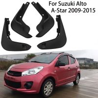 บังโคลนหน้าสำหรับรถยนต์ Suzuki Alto รถยนต์ A-Star 2009-2015กันการสาดป้องกันการเปรอะเปื้อนอุปกรณ์เสริมบังโคลนด้านหลัง