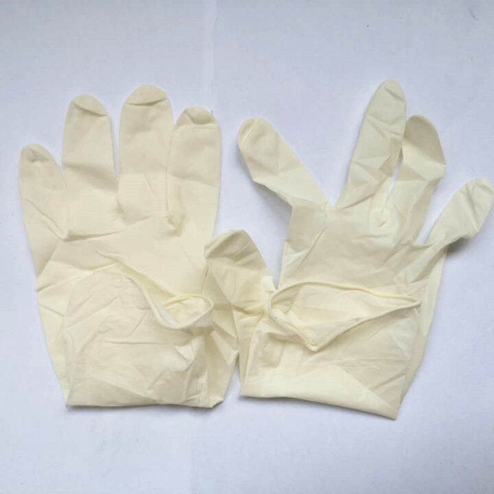 Medical sterile rubber gloves disposable latex medical shell special