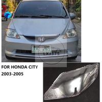 (ฟุต) ฝาครอบไฟหน้าสำหรับ HONDA CITY 2003 2004 2005เปลี่ยนไฟหน้าเลนส์/เลนส์ไฟหน้า