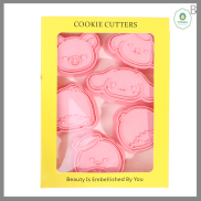 Jettingbuy Hot Sale 8pcs set 3D Cartoon Biscuit Mold Cookie Cutter Set