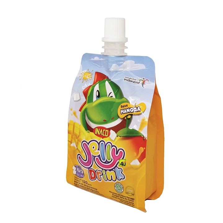 INACO MANGO Jelly Drink with Nata de Coco 120g Lazada Indonesia