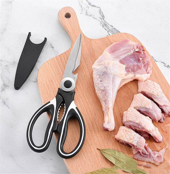 8.5inch Kitchen Shear Ultra Sharp MultiFunction Cooking Scissor for