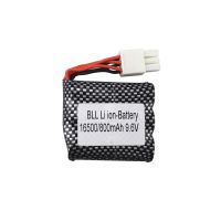 9.6 V 800MAh EL-6Pแบตเตอรี่ลิเธียมไอออนสำหรับS911 912 9115 9116 9120รถบังคับวิทยุ9.6 V 16500 15C