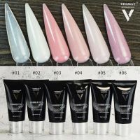 พร้อมส่ง โพลี่เจล เจลต่อเล็บ shimmer polygel vinimay ของแท้ 100% by vnm_thailand