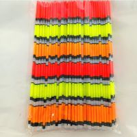 ◐ WLPFISHING 10pcs/Lot Fishing Float Drift Tail DIY Eye-Catch Bold Tails Fishing Bobber Accessory Tackle