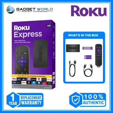 Roku Express  Streaming Media Player with Simple Remote (no TV controls)  Black 3960R - Best Buy