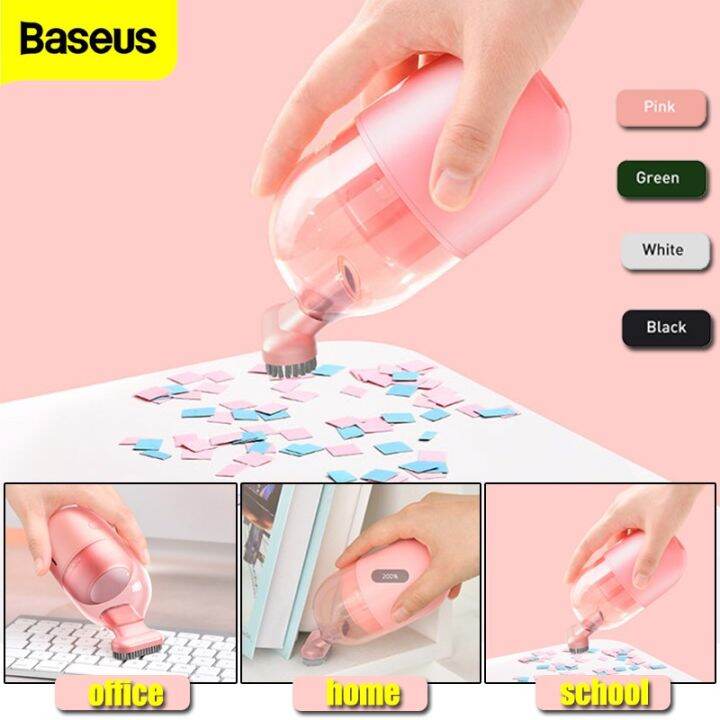 baseus-เครื่องดูดฝุ่นไร้สาย-c2-mini-desktop-vacuum-cleaner-portable-desk-cleaning-tool-for-pc-laptop-keyboard-school-classroom-office-amp-home-children-vacuum-cleaner