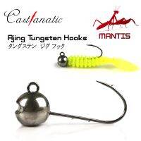 【YF】 Castfanatic MANTIS 1g 2g 2.5g AJING Tungsten Micro Jigs Head Hook For Soft Shad Lure Rockfish Barbed Hooks Fishing Accessories