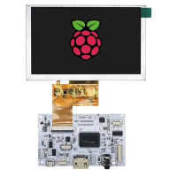 บอร์ดควบคุม LCD เสียงที่รองรับ HDMI แผง LCD ขนาด5นิ้ว800*480 USB 5V DYI kits สำหรับ Raspberry Pi 3B 2