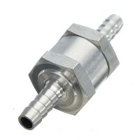 6/8/10/12mm Aluminium Alloy One Way Fuel Non Return Check Valve Petrol Diesel For Car Vacuum Hose Oil Water Pumps Tools