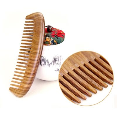 【CC】 Sandalwood Comb Anti-static Hair Detangling Massage