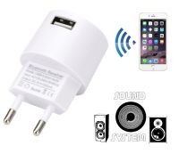 Bluetooth Receiver Audio Adapter USB Wall Charger Wireless Receiver 3.5mm Aux V5.0 Audio Music Receiver Eu Plug