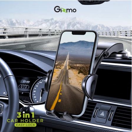gizmo-newๆๆ-ที่วางโทรศัพท์ในรถ-car-holder-3in1-ตั้งได้ทั้งในรถ-และบนโต๊ะทำงาน-ที่ยึดมือถือ-รุ่น-gh-042-gh042