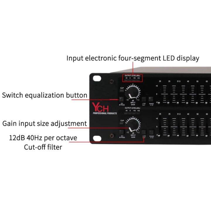 ych-eq-231-อีคิว-มายเอ็นพีอี-231-เครื่องแต่งเสียง-อุปกรณ์ปรับเสียง-ทำซาวด์-คัตความถี่-eq-อีควาไรเซอร์-31-31-brand-ปรับแต่งเสียง-ราคาถูก