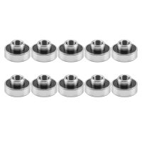 10Pcs 608- Longboard Integrated Bearing Skateboard Wheel Bearing Inline Roller Skate Bearing 8X22X12.6mm